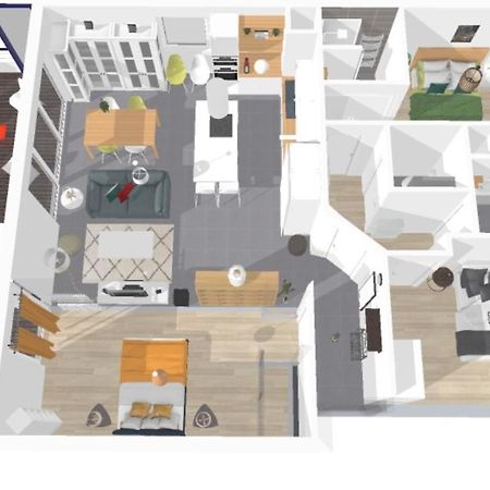 Expat Renting - Le Mosaique - Patte D'Oie - Parking Toulouse Exterior foto